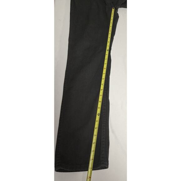 LEVIS 511 Black-Label DARK GREY Size 32x32 Straight-Leg Slim-Fit Denim Jeans - Picture 12 of 13